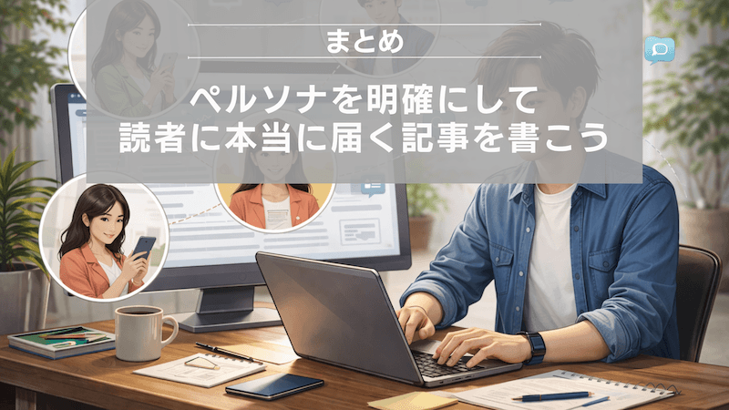 まとめ:ペルソナを明確にして、読者に本当に届く記事を書こう