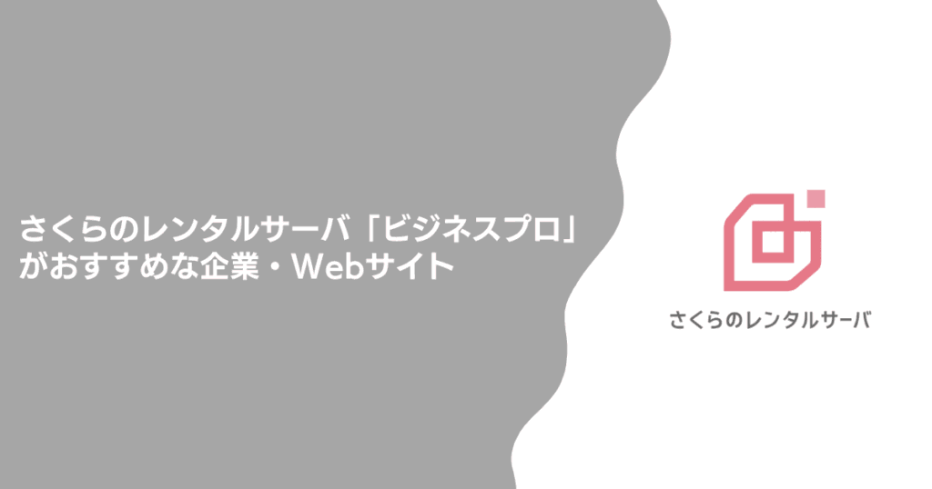 【結論】上級プラン「ビジネスプロ」がおすすめな企業・Webサイト